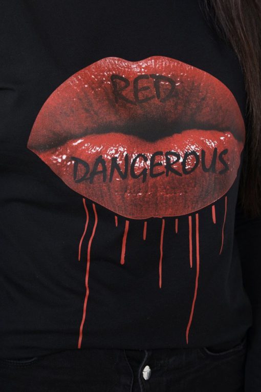 Bluză Red Lips