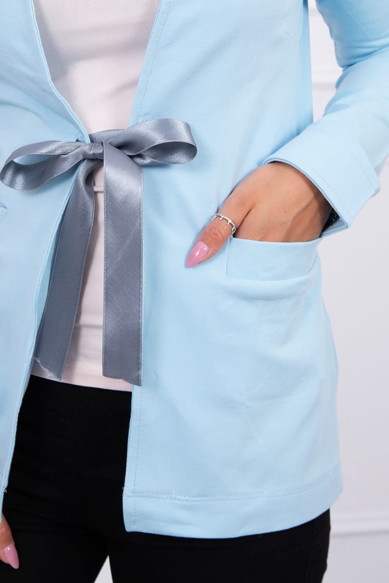 Cardigan Cu Fundiţă Cardigan Cu Fundiţă