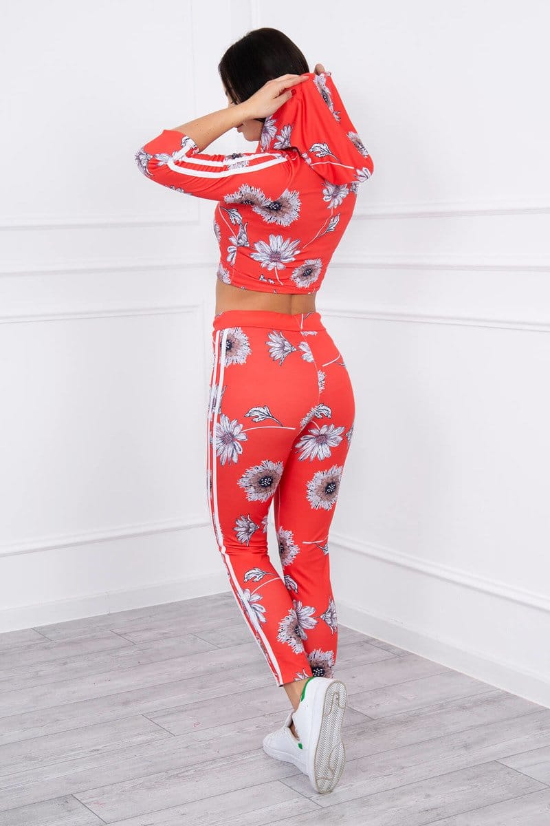 Set Cu Imprimeu De Flori Set Cu Imprimeu De Flori