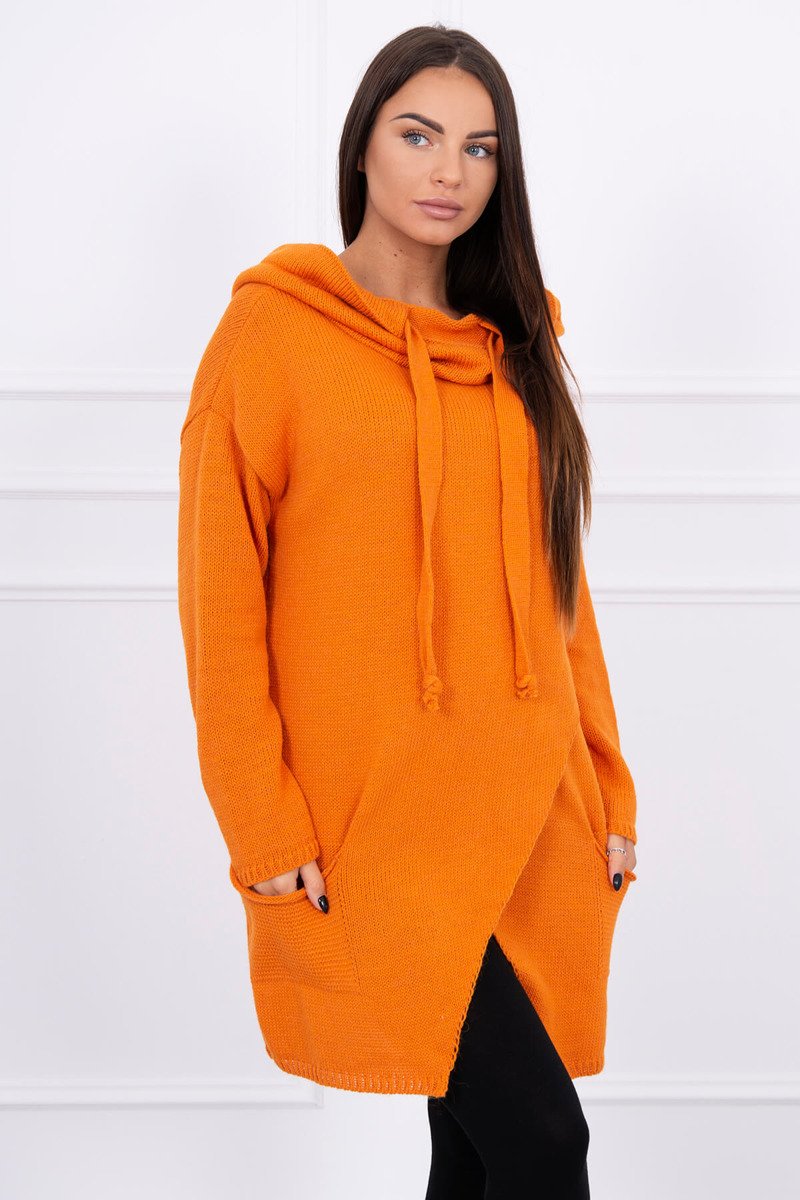 Pulover Marta Tip Hanorac Orange Pulover Marta Tip Hanorac Orange