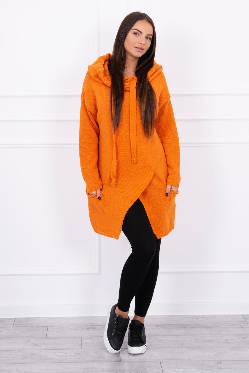Pulover Marta Tip Hanorac Orange Pulover Marta Tip Hanorac Orange