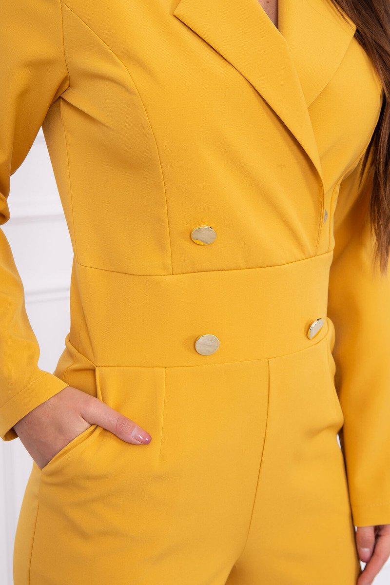 Salopetă Elegantă Cu Butoni Salopetă Elegantă Cu Butoni