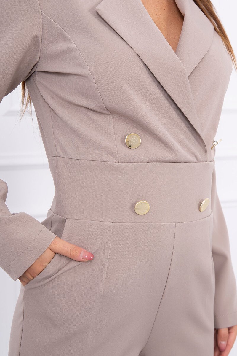 Salopetă Elegantă Cu Butoni Salopetă Elegantă Cu Butoni