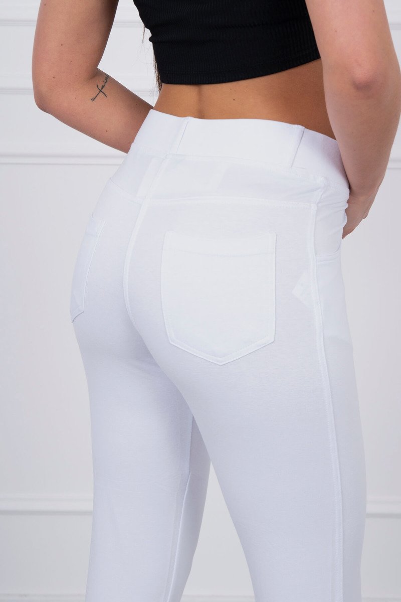 Pantaloni Simpli Din Bumbac Pantaloni Simpli Din Bumbac