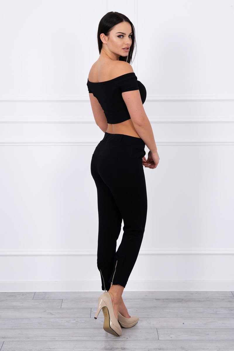 Pantaloni Simpli Din Bumbac Pantaloni Simpli Din Bumbac