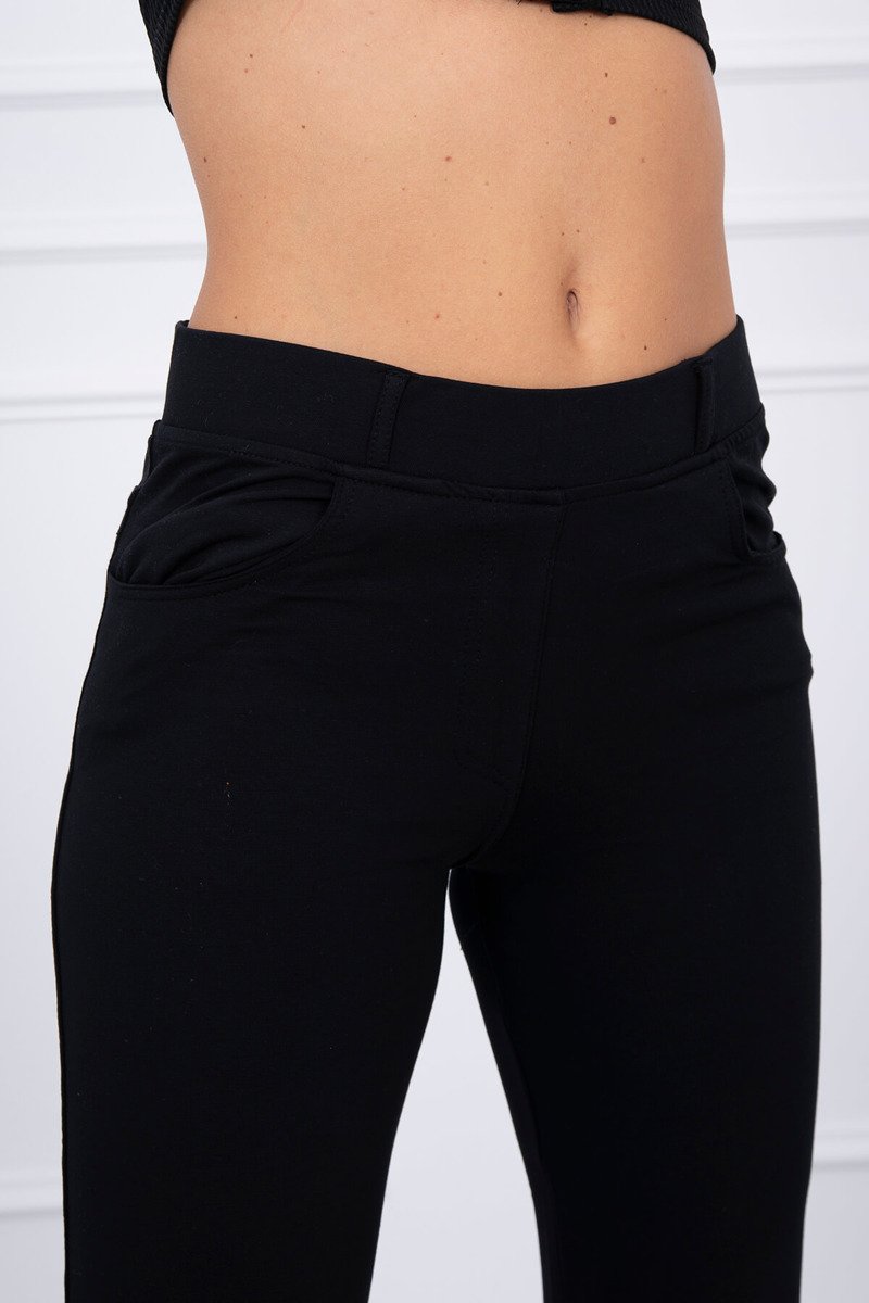 Pantaloni Simpli Din Bumbac Pantaloni Simpli Din Bumbac